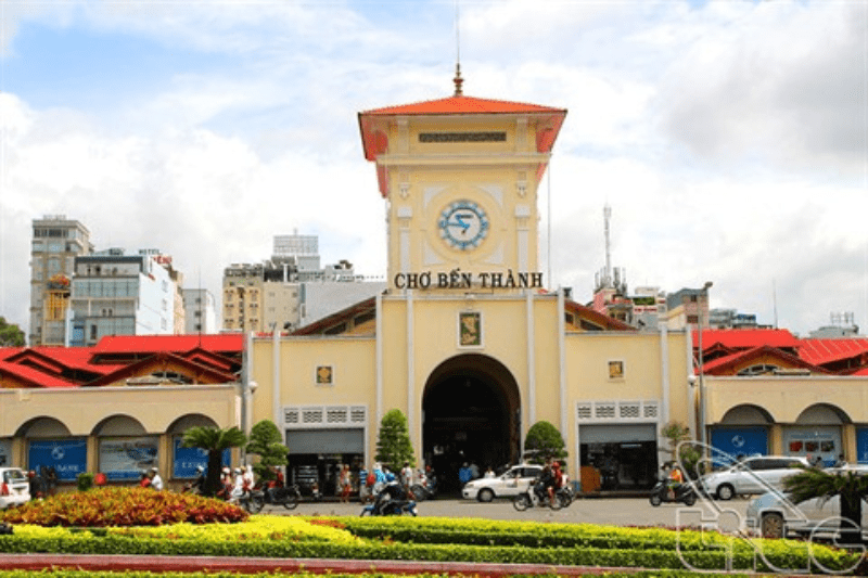 Mercato di Ben Thanh – è uno dei mercati più famosi di Saigon – Fonte: Le Courrier du Vietnam