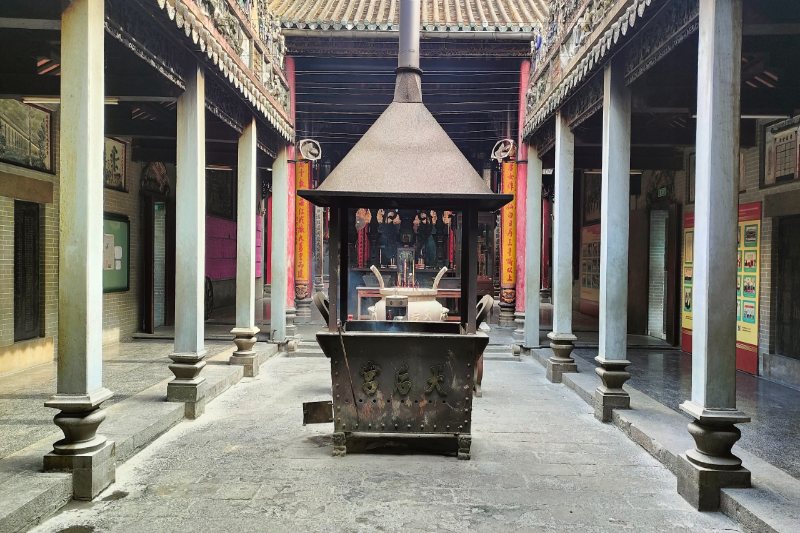 le calme et la sincérité du temple de la dame céleste (1)