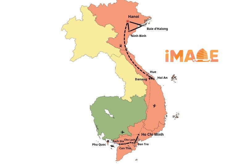 Tour Vietnam con estensione balneare