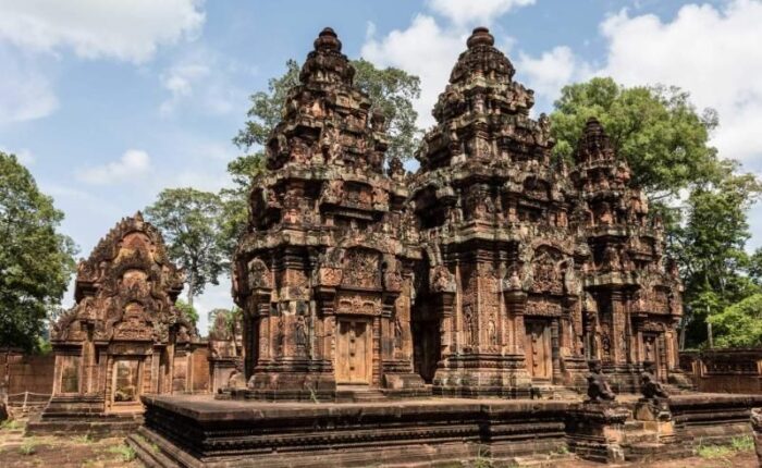 Tempio di Banteay Srei in Cambogia