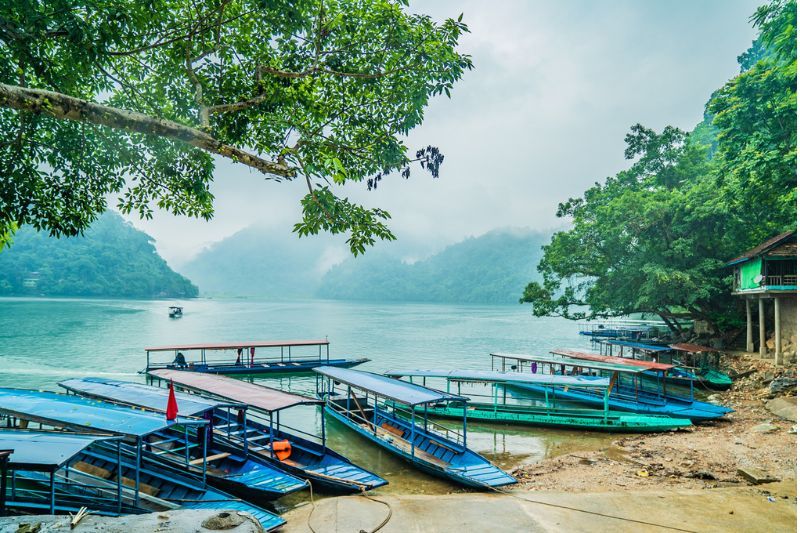 un angolo del parco nazionale di ba be (fonte saigon ba be resort)
