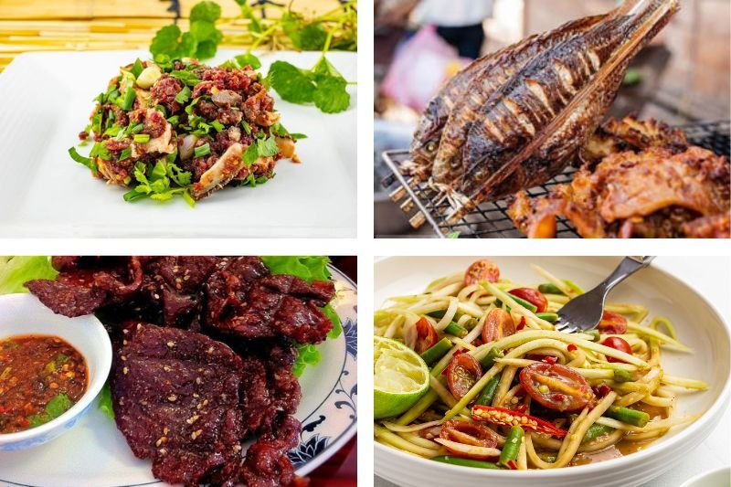 i piatti locali a vientiane