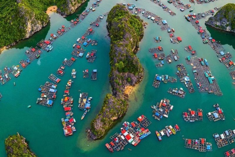il villaggio di pescatori cái bèo (foto @quytran83bn)