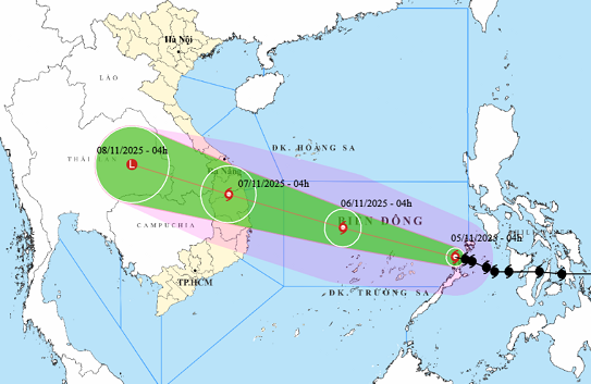 tifoni vietnam - tifone kalmaegi (fonte nchmf)