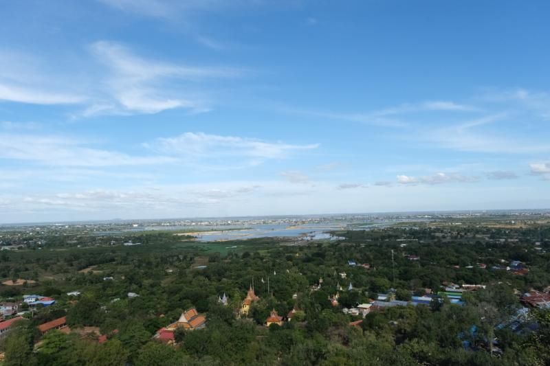 Oudong una volta raggiunta la cima (Fonte: Hieu Tuyen)
