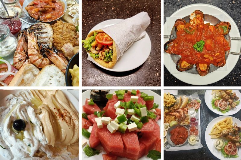 i piatti del ristorante (fonte fb mix restaurant)