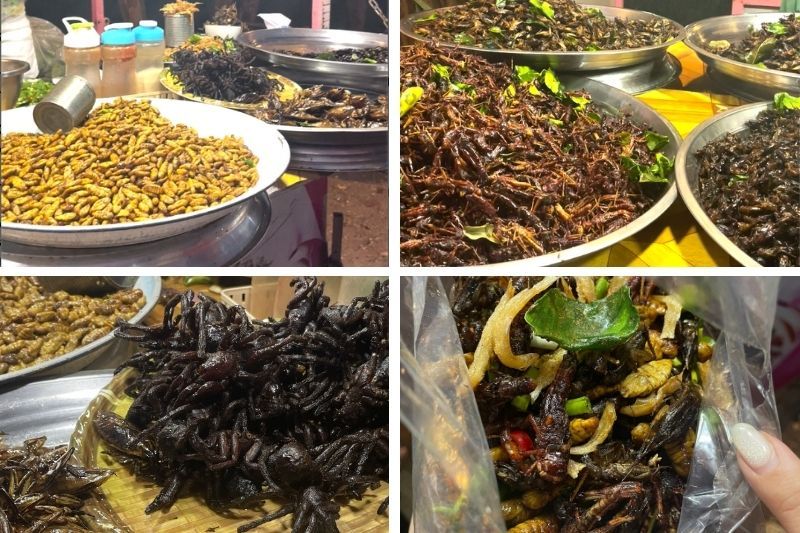 i metodi più comuni di preparazione dei piatti a base di insetti