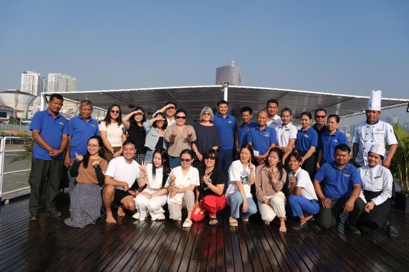 Il nostro viaggio d’ispezione con tutto il team del Toum Tiou 2 (fonte: Imagevietnam)